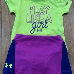 Bundle of 2 Under Armour Baby Girl Sets
